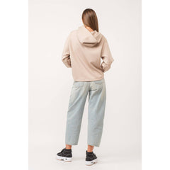 The GREii - Airlite Pocket Relaxed Fit Hoodie: LIGHT TAUPE / L