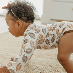 Copper Pearl - Long Sleeve Bodysuit - Blitz: 12-18 Months