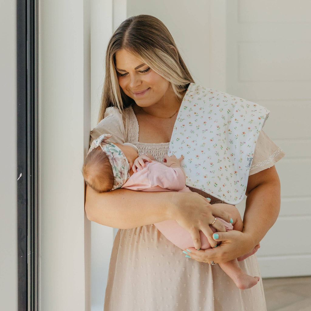Copper Pearl - 3 Pack Premium Burp Cloths - Natalie