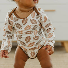 Copper Pearl - Long Sleeve Bodysuit - Blitz: 12-18 Months