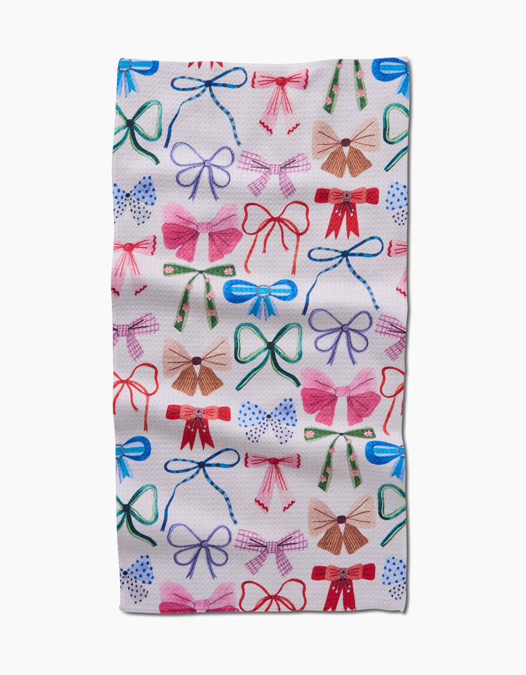 Geometry - Bows Bar Towel