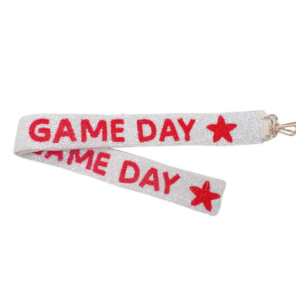 Treasure Jewels Inc. - Game Day Red/White Strap