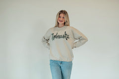 VINTAGE CAMO NEBRASKA - SAND CREW