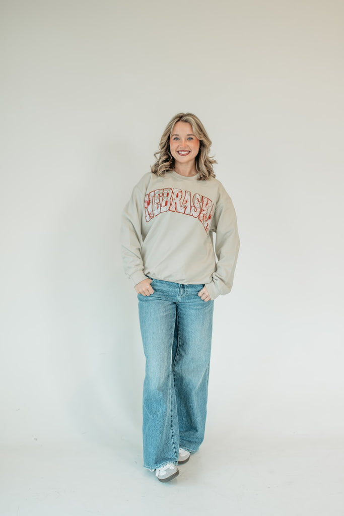 NEBRASKA (autumn floral + cinnamon backing) - SAND CREW