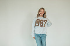 CHEETAH 1867 - ASH CREWNECK