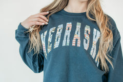 NAVY PATCHWORK NEBRASKA - NAVY CREW