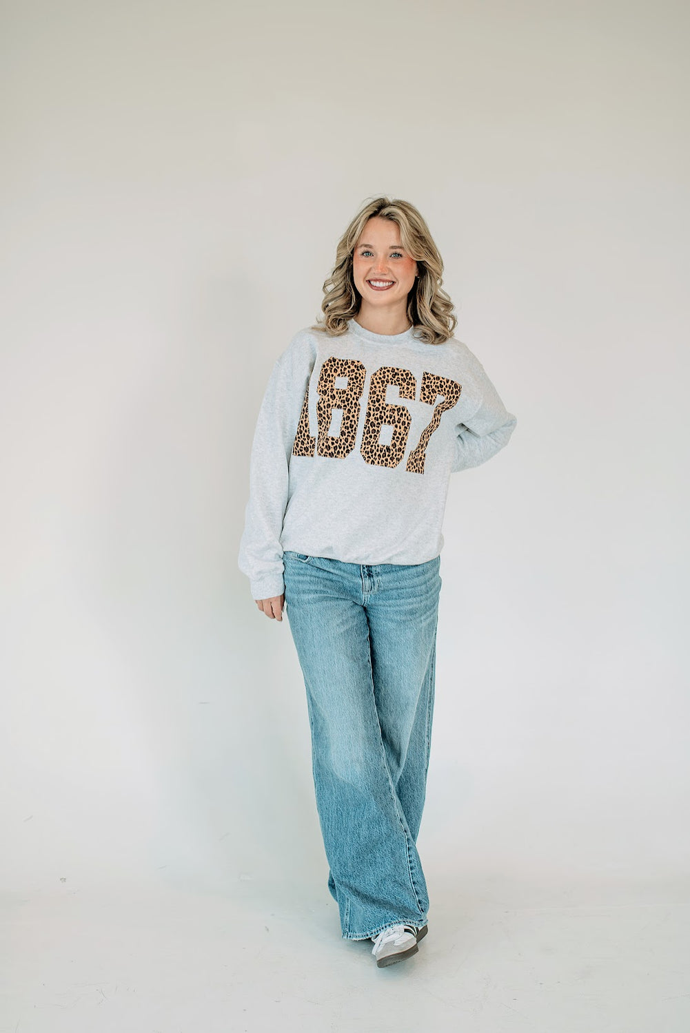 CHEETAH 1867 - ASH CREWNECK