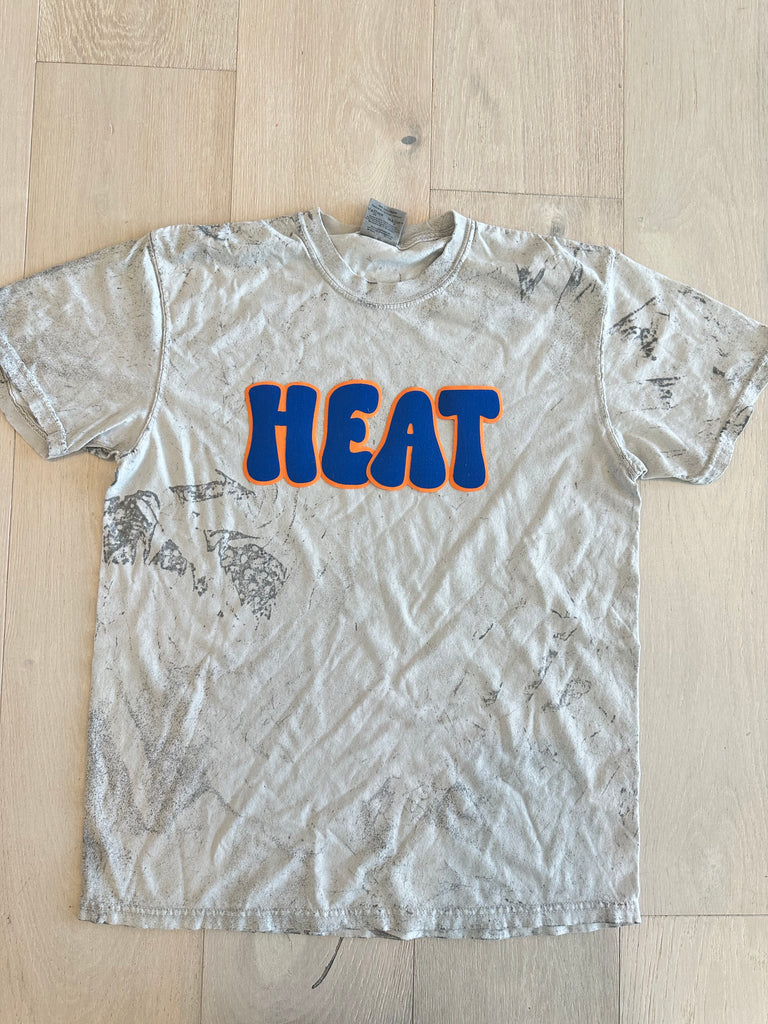 BUBBLE HEAT - GREY DYED COMFORT COLORS TEE