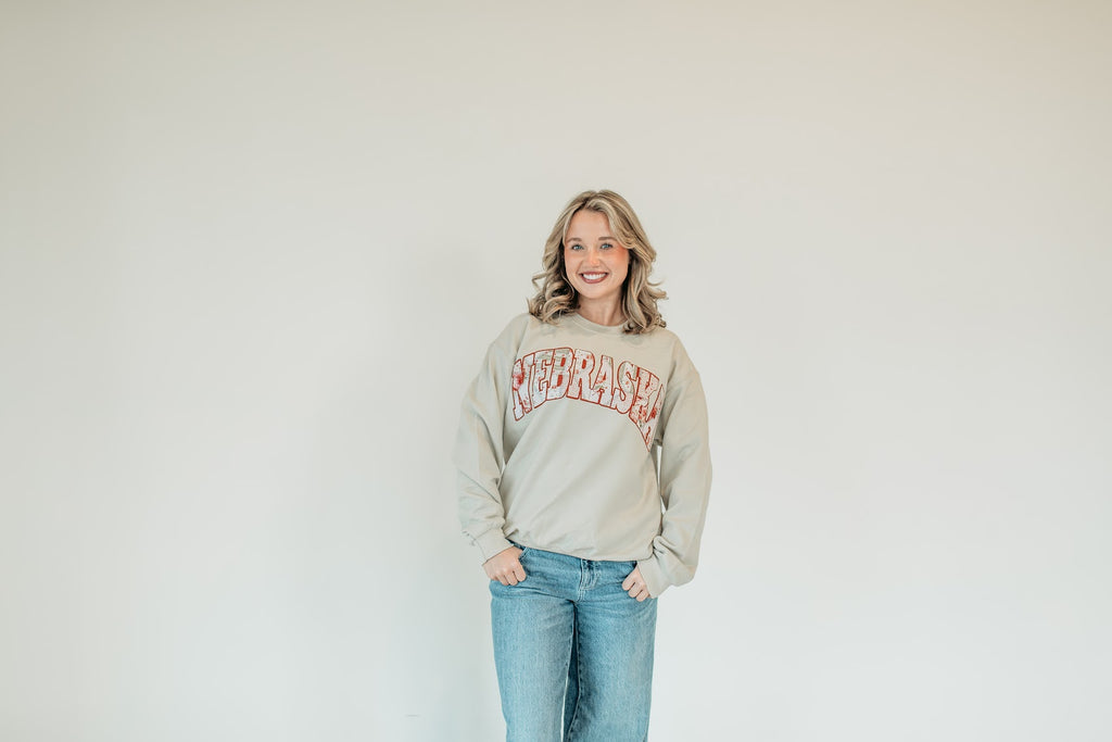 NEBRASKA (autumn floral + cinnamon backing) - SAND CREW