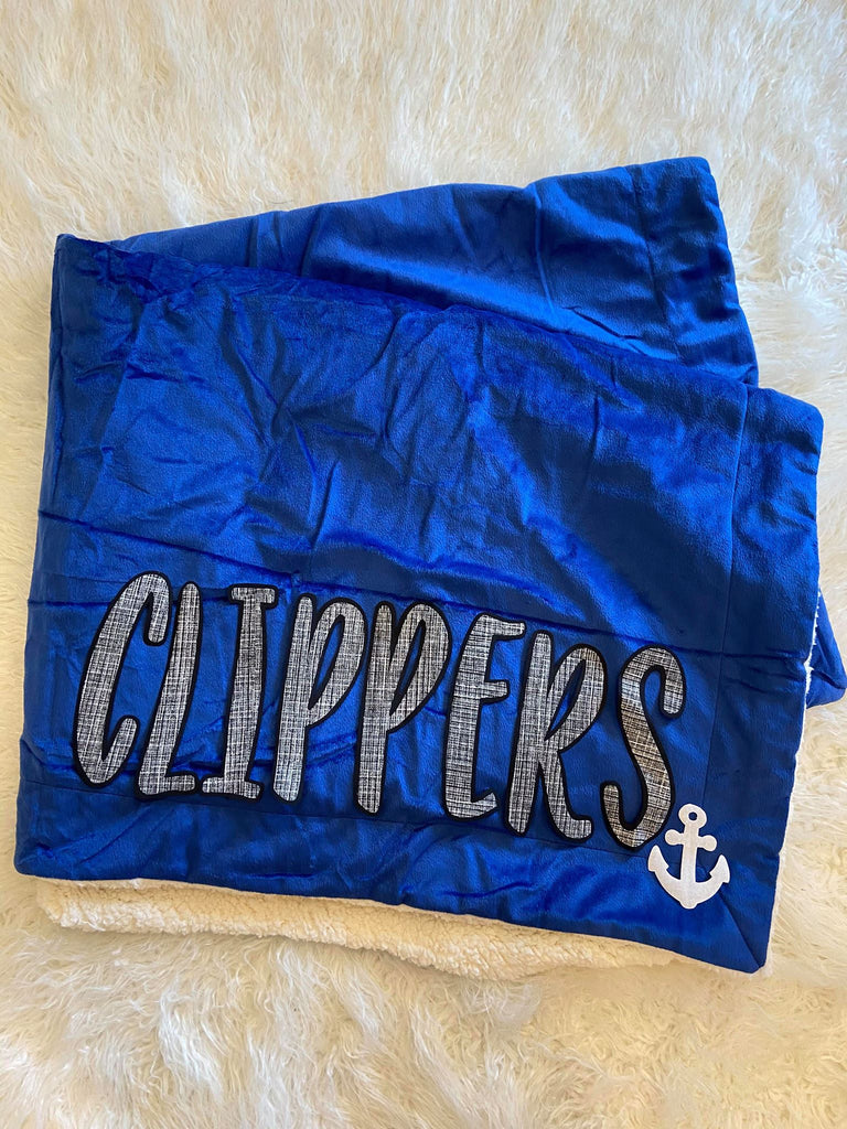 CLIPPERS SHERPA BLANKET