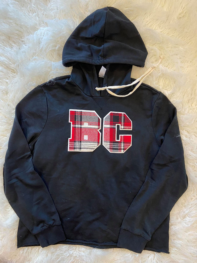 BC - BLACK LIGHTWEIGHT HOODIE