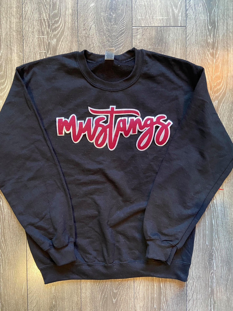 MUSTANGS - GILDAN CREW