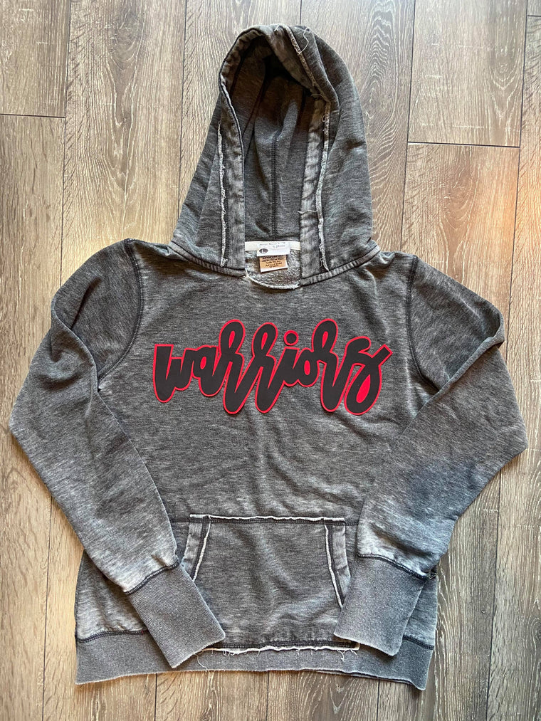 WARRIORS - ACID WASH HOODIE