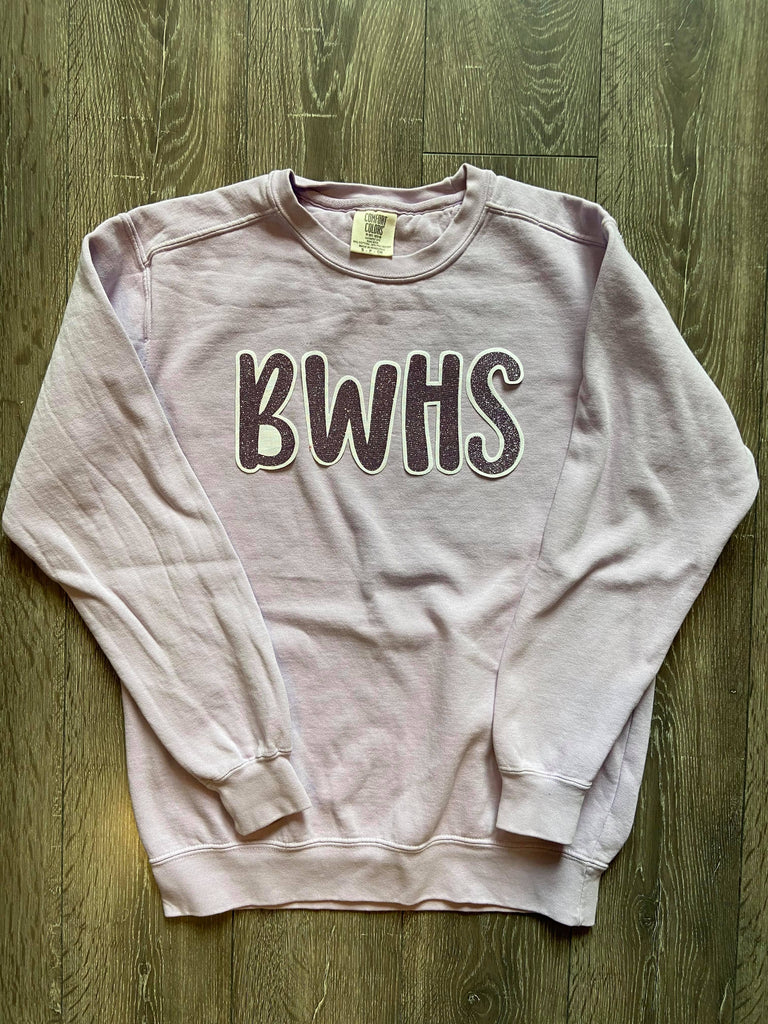 BWHS - PURPLE COMFORT COLORS CREW