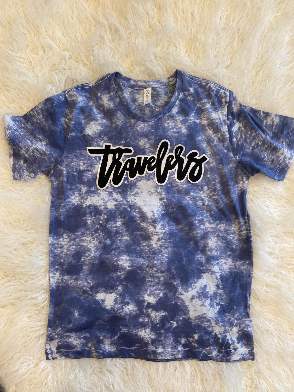 TRAVELERS - BLUE DYED TEE