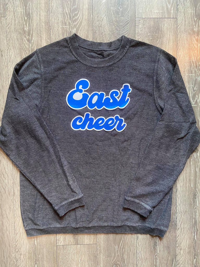 EAST CHEER - RIBBED CREW