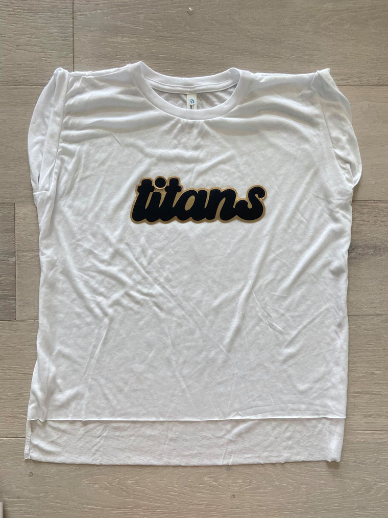 TITANS - CAP SLEEVE TEE