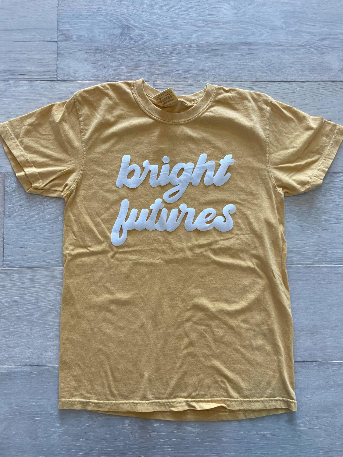 BRIGHT FUTURES - GOLD COMFORT COLORS TEE