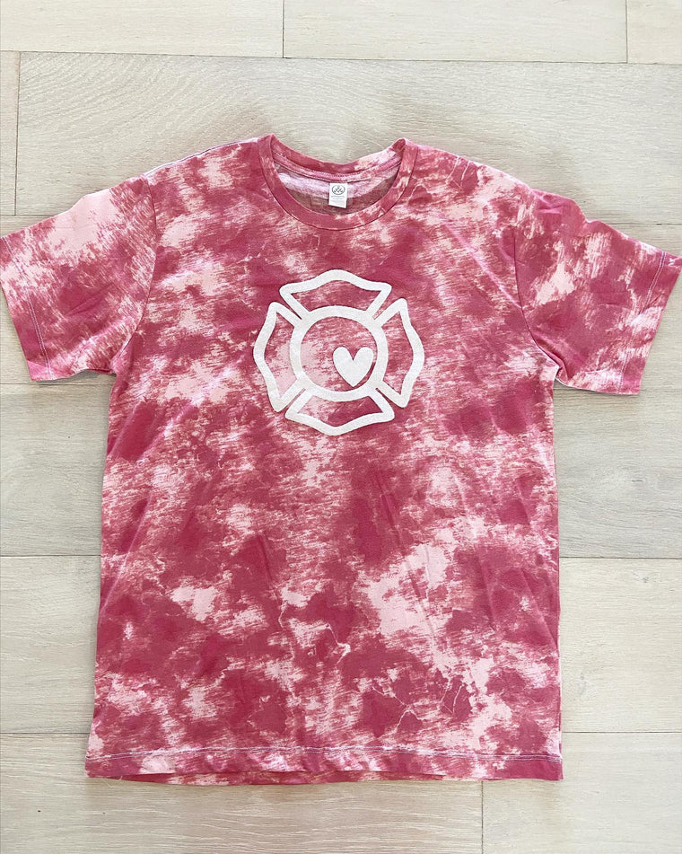 MALTESE CROSS - ADULT RED DYED TEE