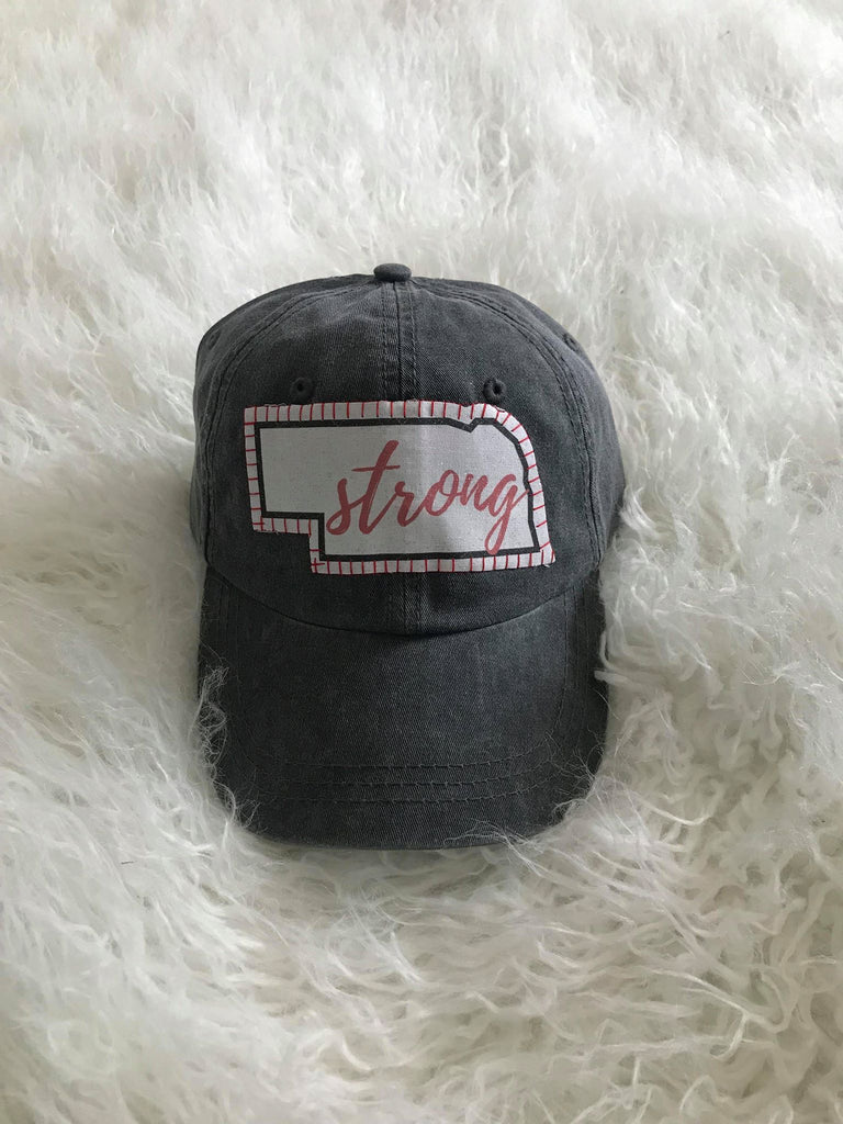 NEBRASKA STRONG TWILL HAT