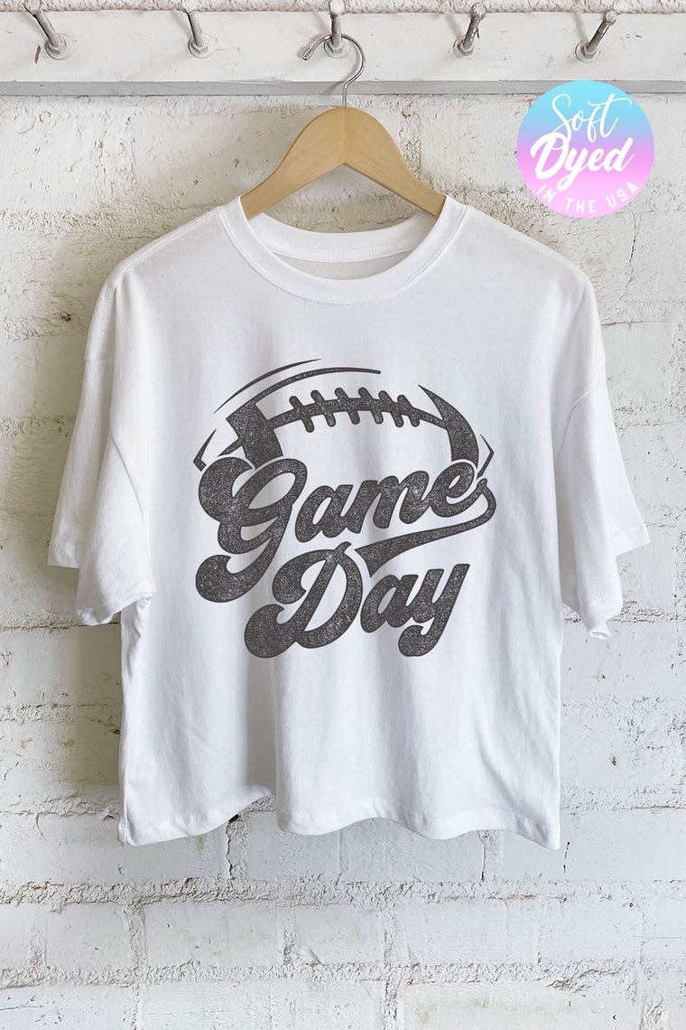 GAME DAY CROPPED TEE