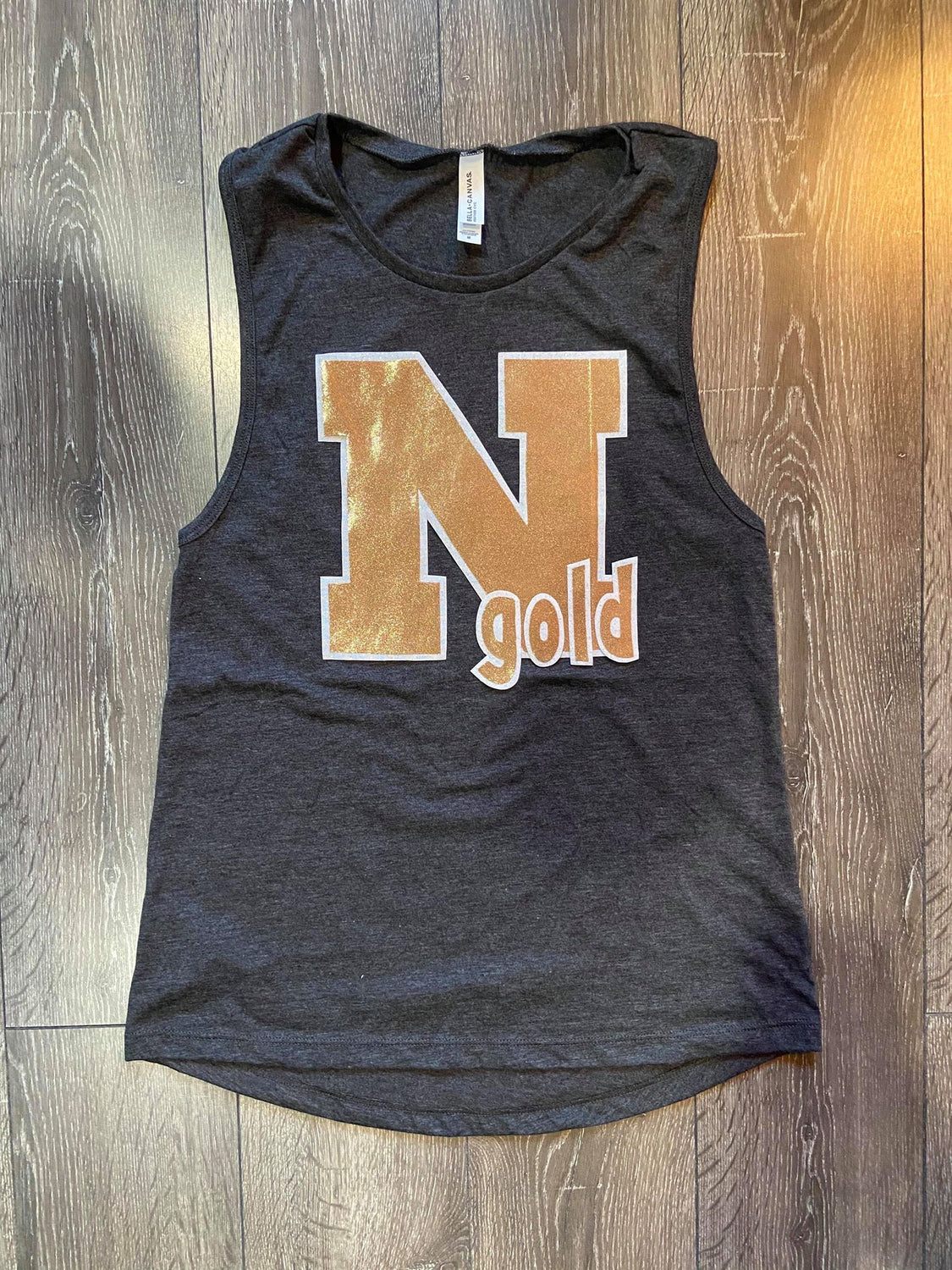 N GOLD MUSCLE TANK
