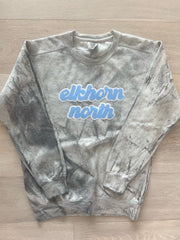 ELKHORN NORTH - GREY DYED COMFORT COLORS CREW