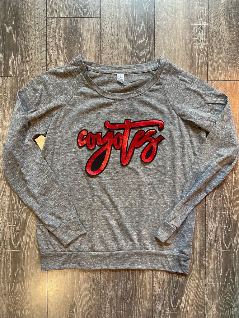 COYOTES SLOUCHY PULLOVER