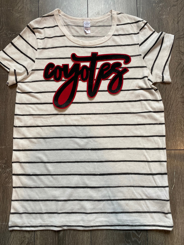 COYOTES STRIPE TEE