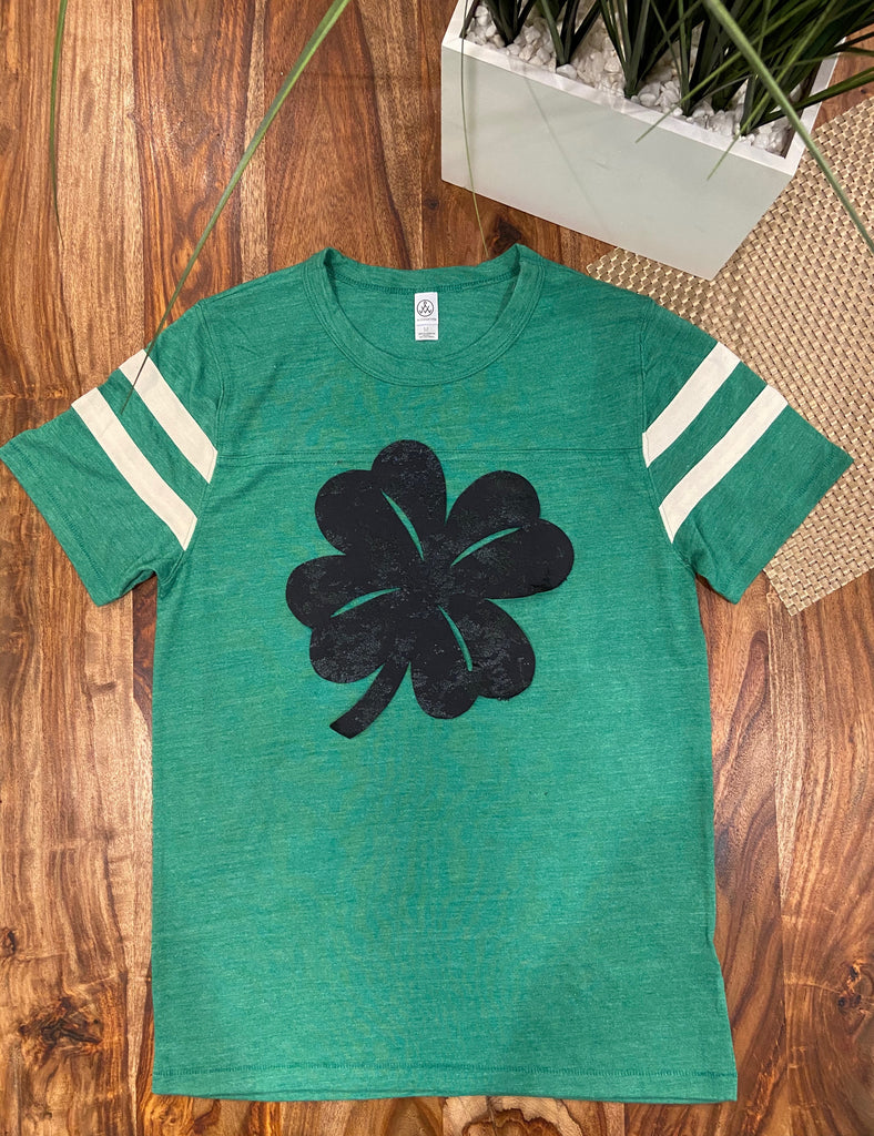 FOOTBALL TEE- *FIVE* ST. PATTIE'S DAY DESIGNS