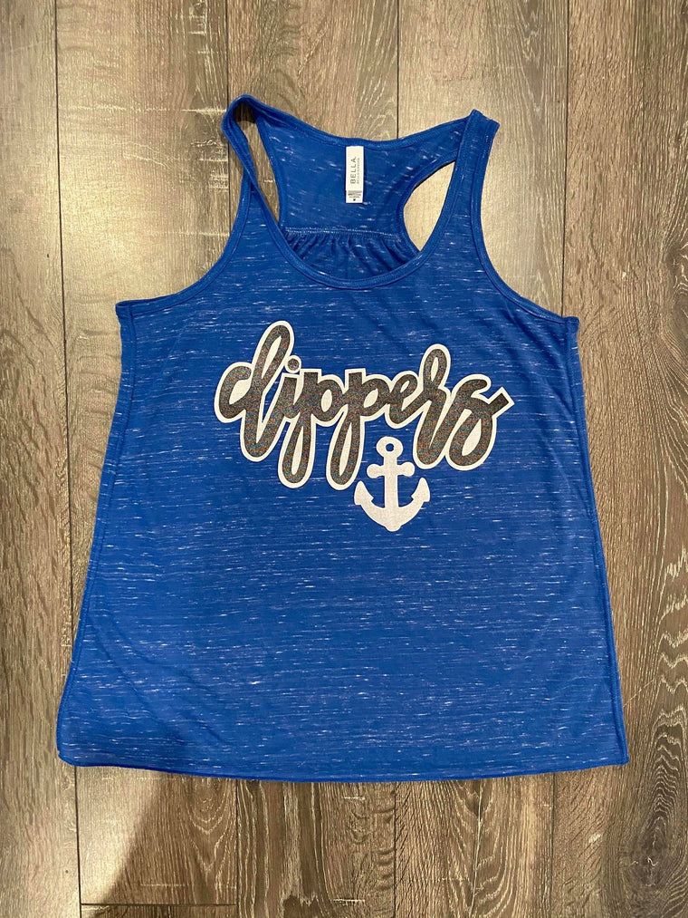 CLIPPERS BLUE RACERBACK TANK