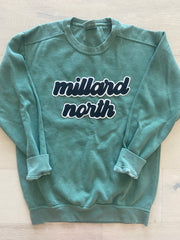 MILLARD NORTH - GREEN COMFORT COLORS CREW