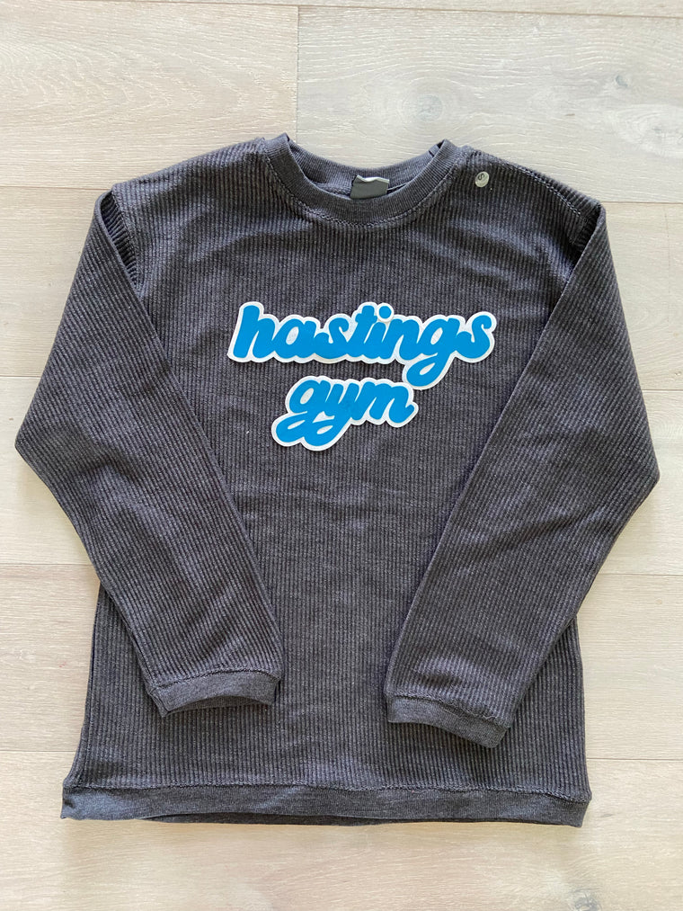 HASTINGS GYM - RIBBED CREW