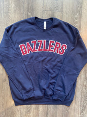 DAZZLERS - NAVY SPONGE CREW