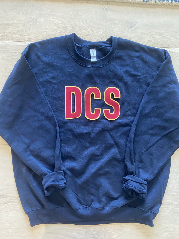 DCS - NAVY GILDAN CREW (YOUTH + ADULT)