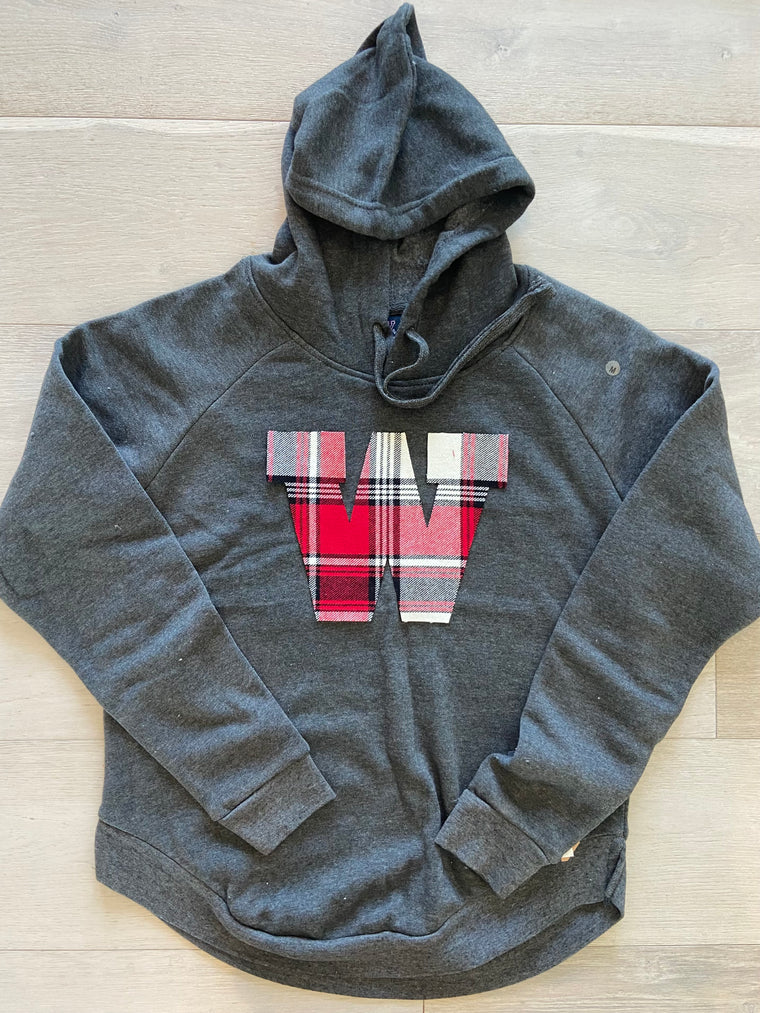 FLANNEL W - ANGEL FLEECE HOODIE