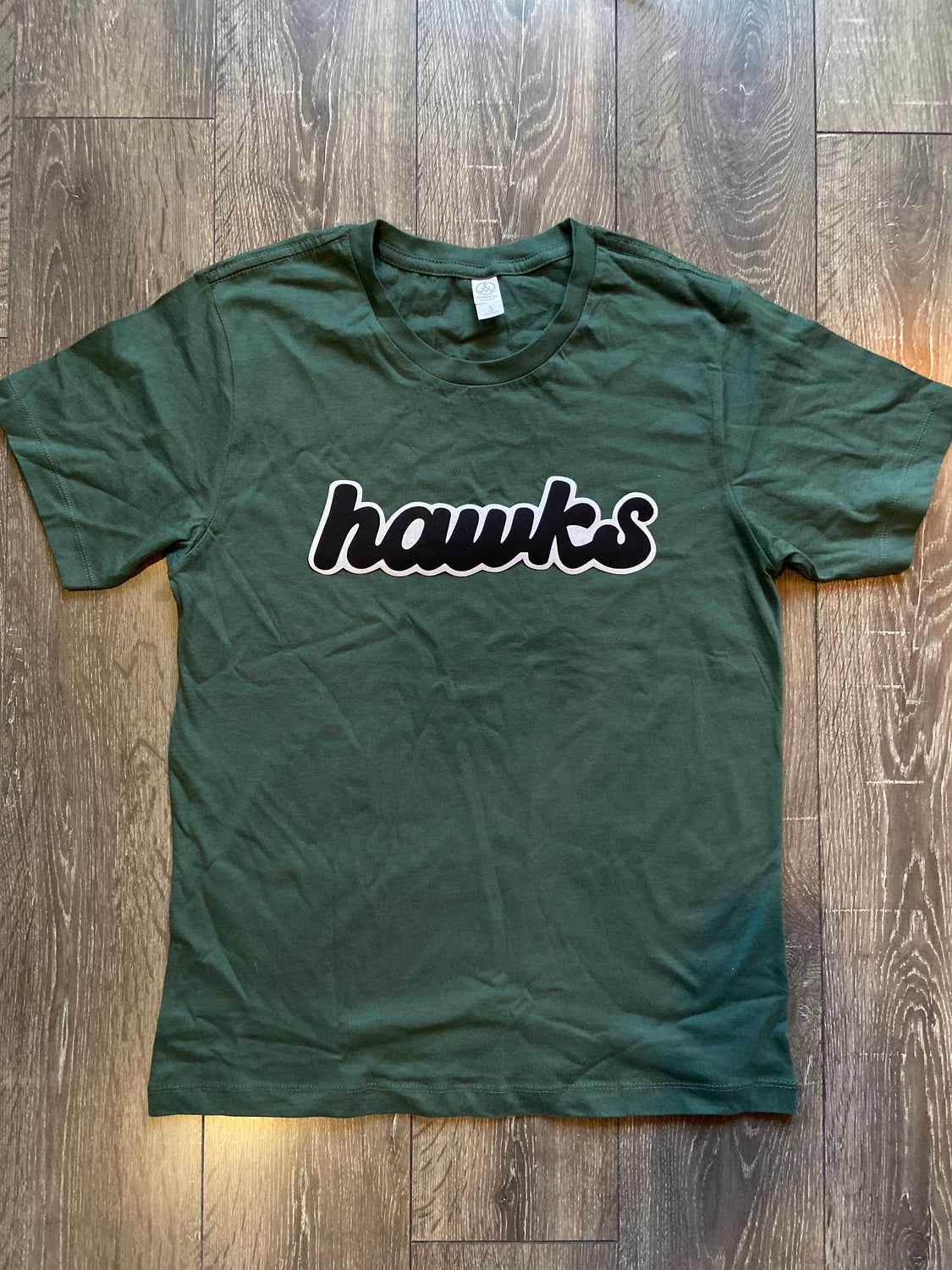 RETRO HAWKS - HUNTER GREEN TEE