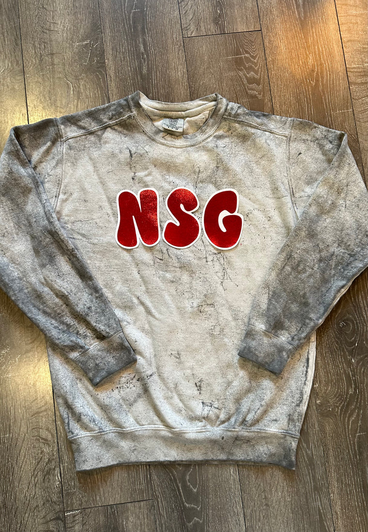 BUBBLE NSG - GREY COMFORT COLORS CREW