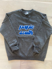 PAPIO SOUTH - GREY SUEDED CREW