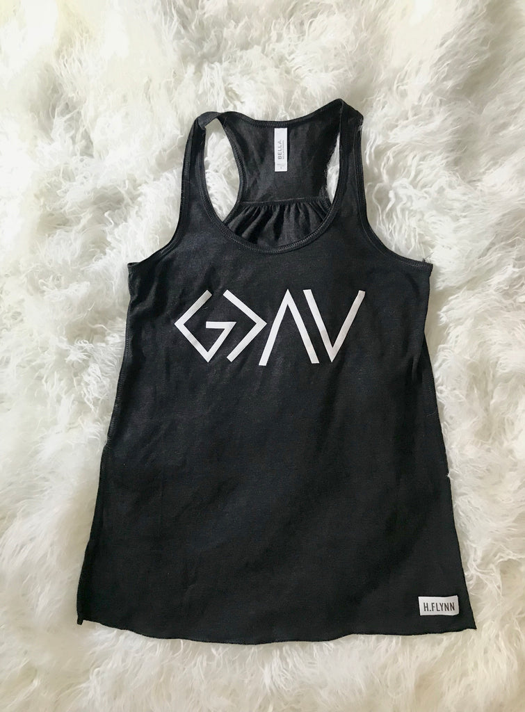 GOD IS GREATER THAN THE HIGHS AND LOWS TANK