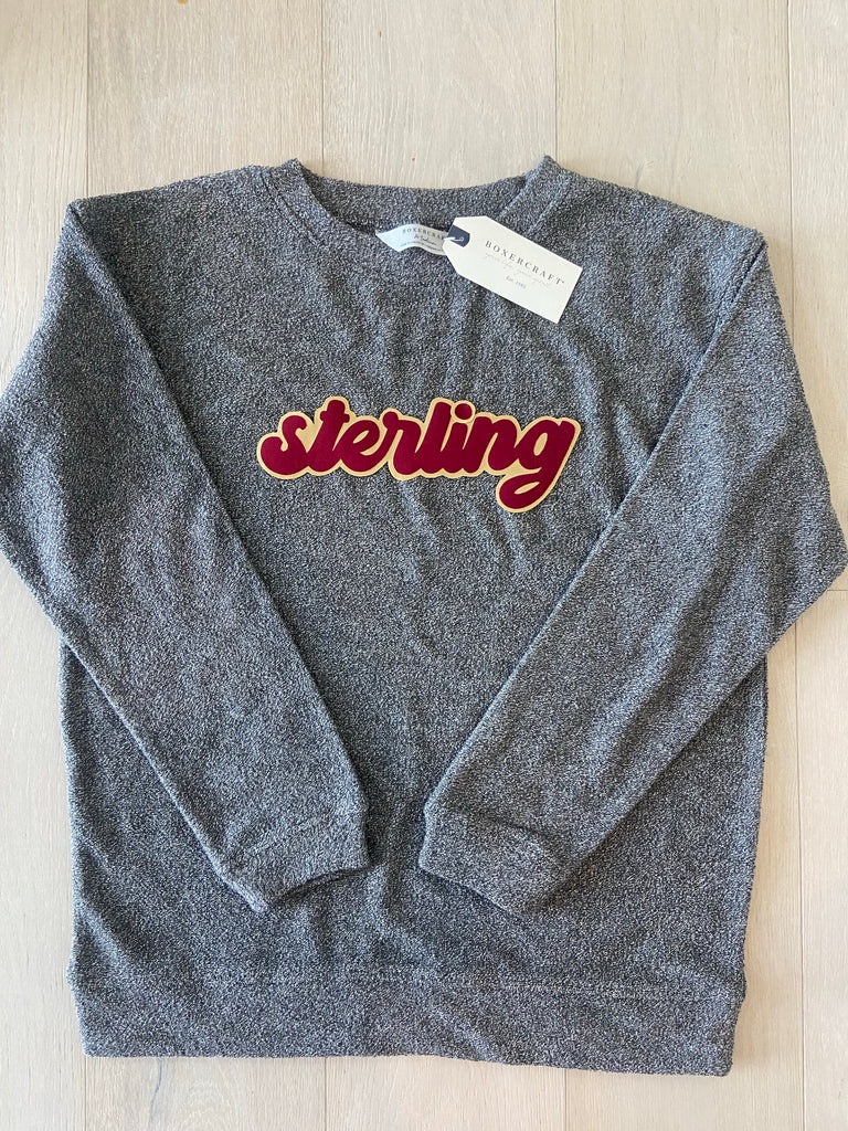 STERLING - GREY COZY CREW