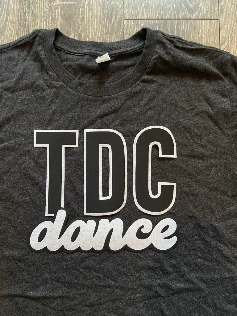 TDC DANCE - BLACK TEE (YOUTH + ADULT)