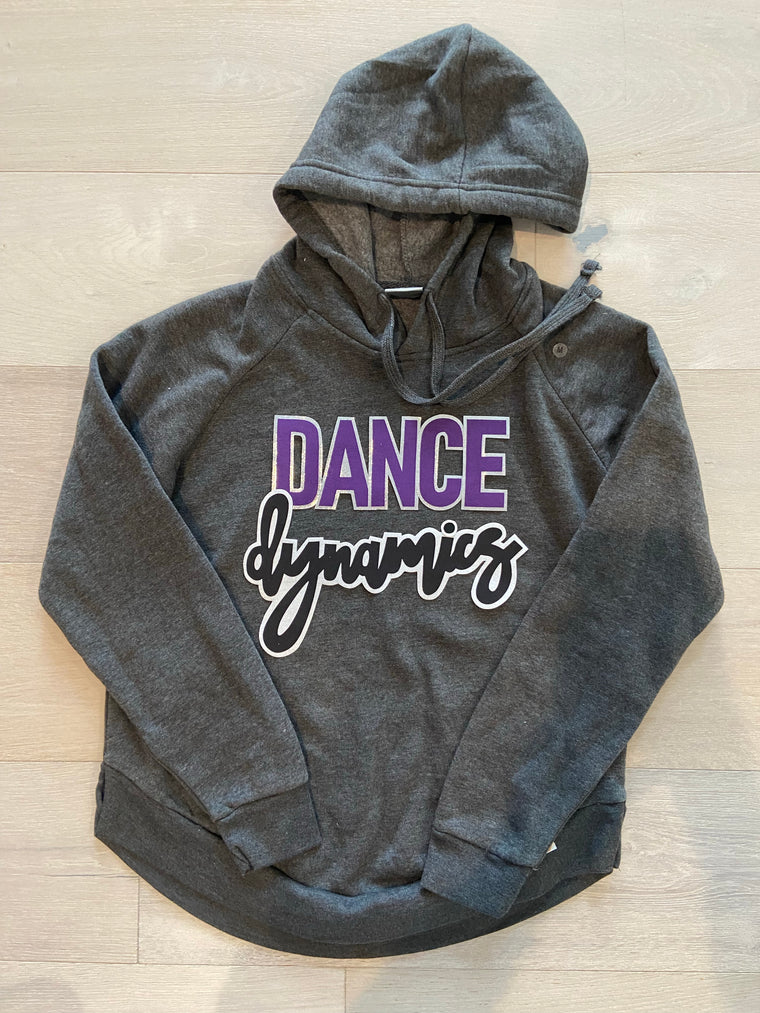 DANCE DYNAMICS (BLACK) - ANGEL FLEECE HOODIE