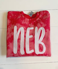 10. NEB • DYED CREW • ADULT/YOUTH/TODDLER