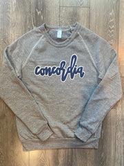 CONCORDIA - GREY FLEECE CREW