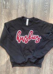 HUSKIES - YOUTH FLEECE CREW