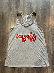 COUGARS - RACERBACK TANK