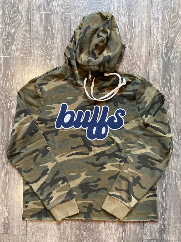 NAVY BUFFS - CAMO LIGHTWEIGHT HOODIE
