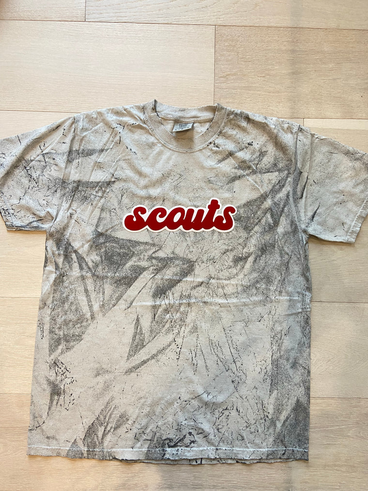 RETRO SCOUTS - GREY DYED COMFORT COLORS TEE