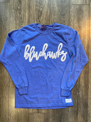 BLUEHAWKS - COMFORT COLORS LONG SLEEVE